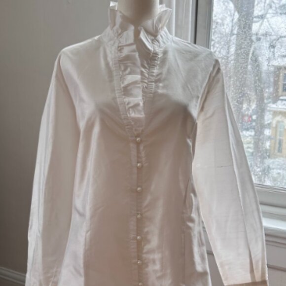 The Moore Park Ruffle Blouse - Picture 1 of 3
